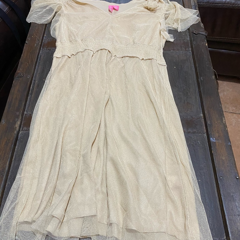 Cream dress